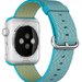 Curea iUni compatibila cu Apple Watch 1/2/3/4/5/6/7, 38mm, Nylon, Woven Strap, Electric Blue