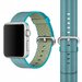 Curea iUni compatibila cu Apple Watch 1/2/3/4/5/6/7, 38mm, Nylon, Woven Strap, Electric Blue