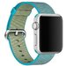 Curea iUni compatibila cu Apple Watch 1/2/3/4/5/6/7, 38mm, Nylon, Woven Strap, Electric Blue